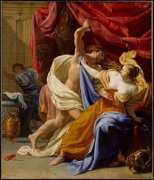 533x624 Eustache Le Sueur The Rape Of Tamar The Met - Rape Painting