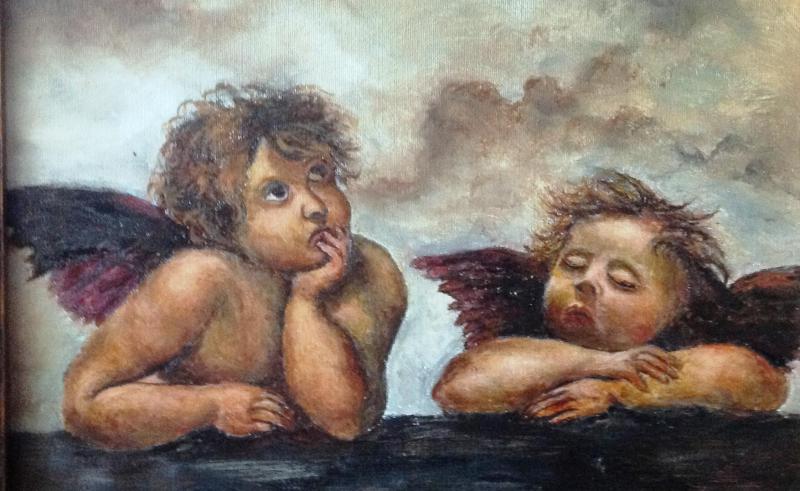 800x491 Raphael Angel Paintings Painting For Home - Raphael Angel Painting