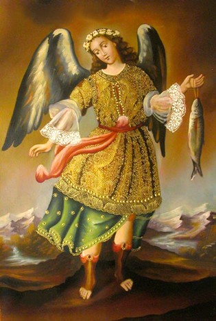 315x469 Saint Raphael Archangel - Raphael Angel Painting