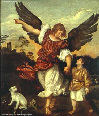 321x375 The Glory Of Angels - Raphael Angel Painting
