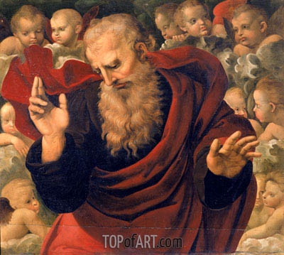 400x359 God The Father Blessing Raphael Painting Reproduction 11334 - Raphael Painting