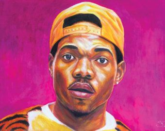 340x270 Image Result For Chance The Rapper Painting Celeb Art - Rapper Painting