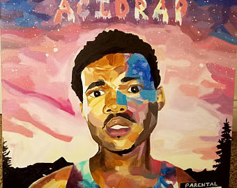 340x270 Rap Painting Etsy - Rapper Painting