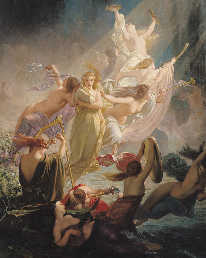 719x900 The Rapture Paintings Fine Art America - Rapture Painting