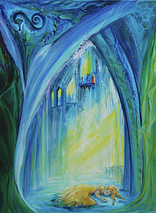 220x300 Rapunzel Paintings Fine Art America - Rapunzel Painting
