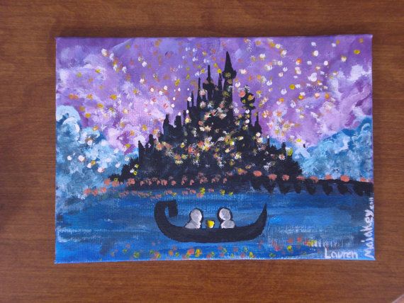 570x428 Now That I See You Disney Tangled, Rapunzel And Tangled - Rapunzel Painting