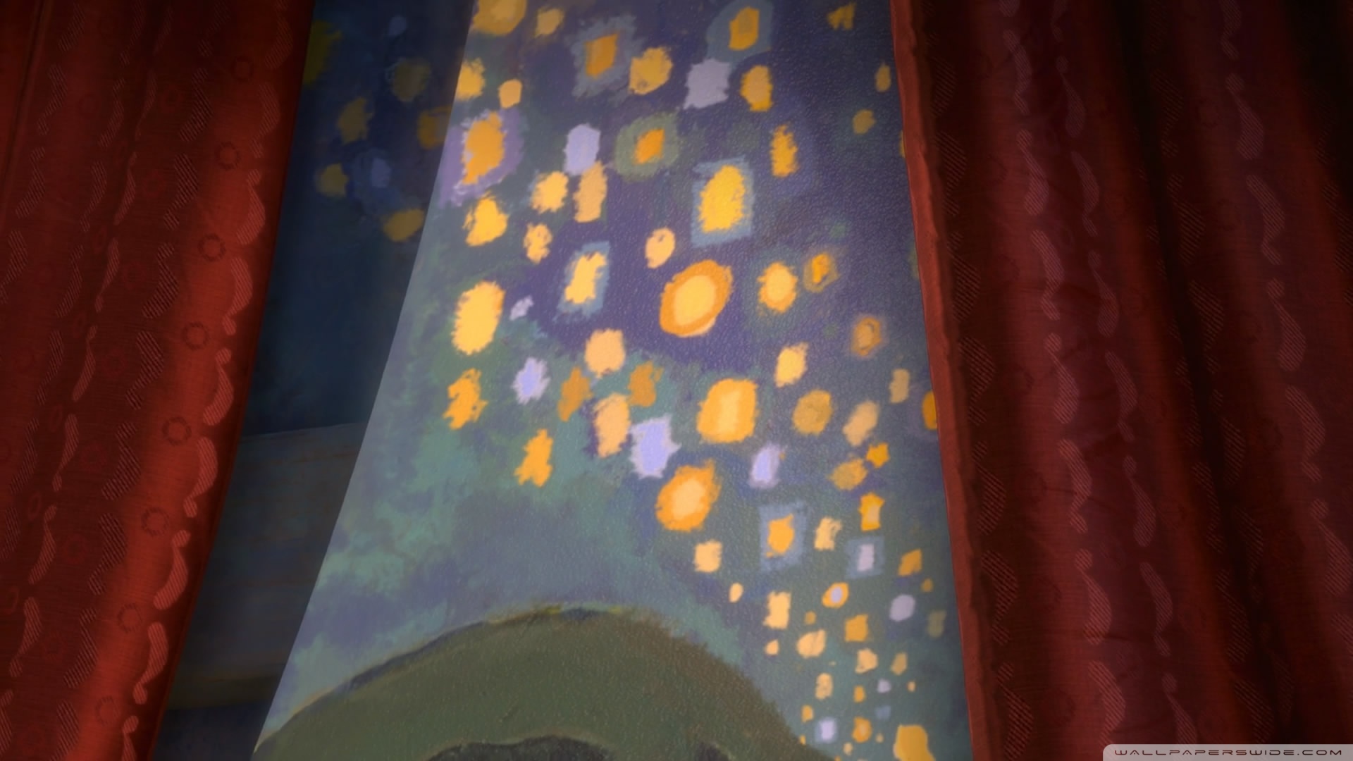 1920x1080 Tangled Rapunzel Paintings 4k Hd Desktop Wallpaper For 4k Ultra - Rapunzel Tangled Painting