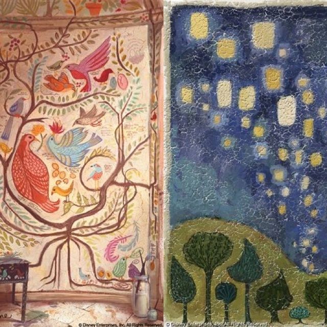 640x640 Inside Rapunzel's Tower Paintings - Rapunzel Tower Painting