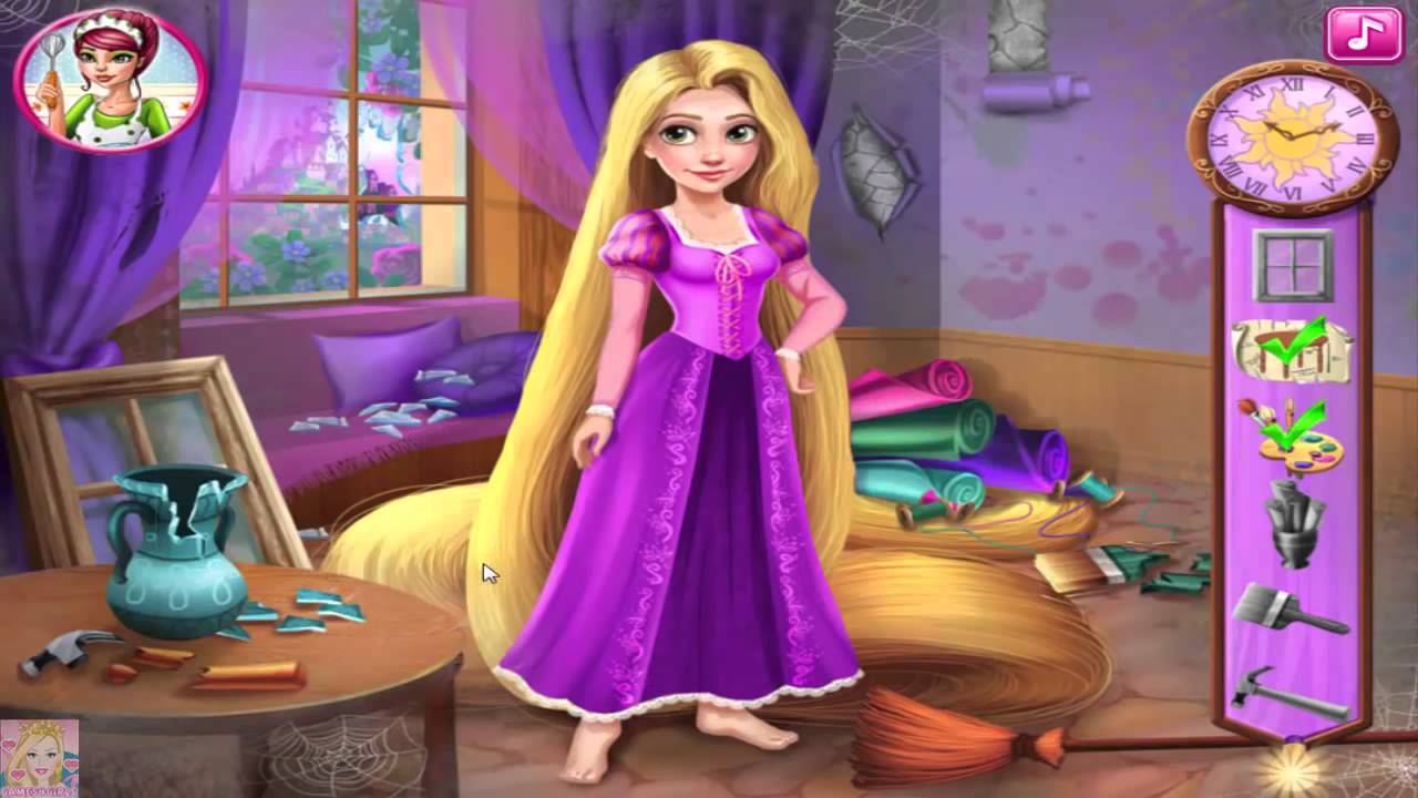 1280x720 Rapunzel's Painting Room - Rapunzels Painting