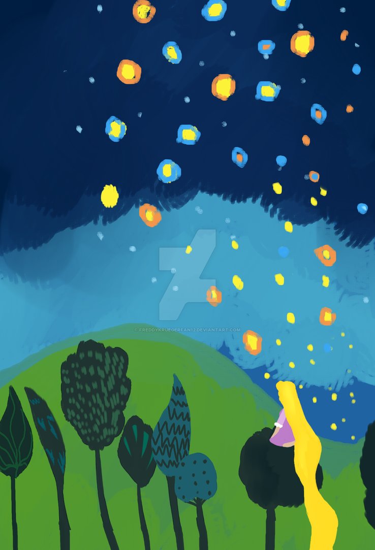 738x1083 Rapunzel's Painting By Freddykruegerfan12 - Rapunzels Painting