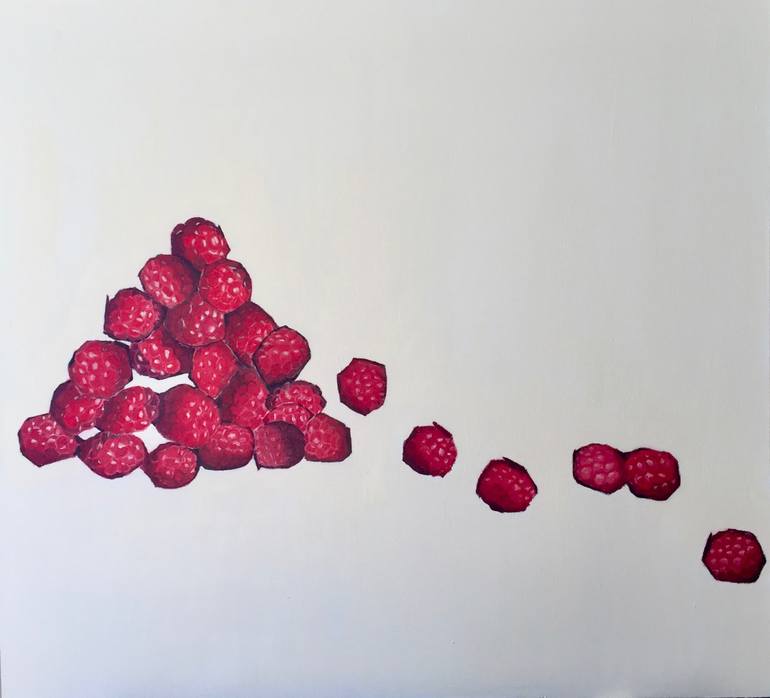 770x698 Saatchi Art Raspberry Painting By Yr Xu - Raspberry Painting