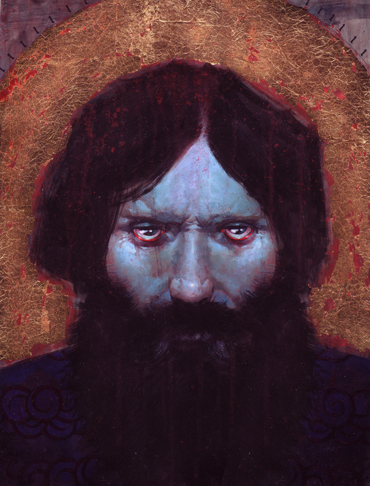 755x992 Manic Monday Uncoolghoul - Rasputin Painting