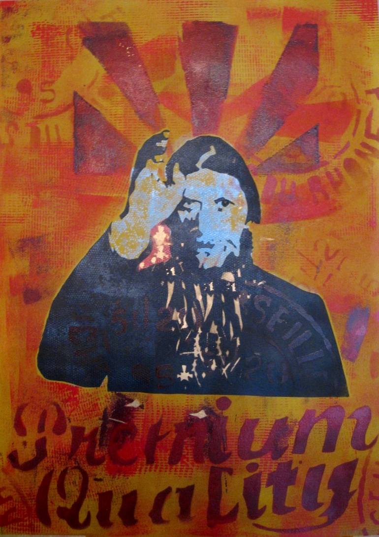 770x1092 Saatchi Art Rasputin - Rasputin Painting
