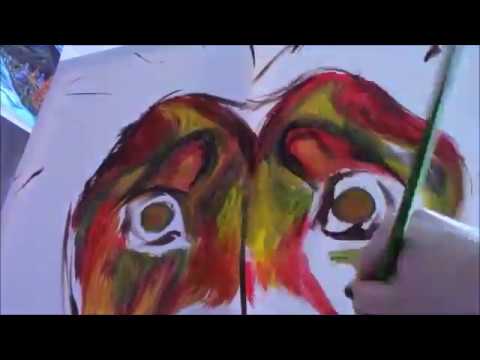 480x360 Rasta Lion Painting - Rasta Lion Painting