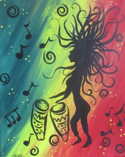 400x500 Scotty Quixx (Norfolk) 04042016 Paint Nite Event - Rasta Painting