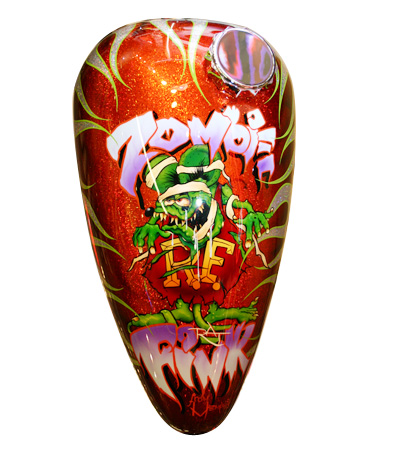 400x450 O's Custom Paints Custom Painting - Rat Fink Painting