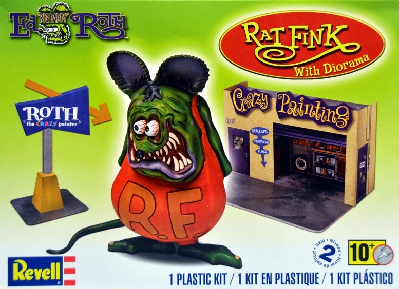 777x564 Scale Model News Ed - Rat Fink Painting