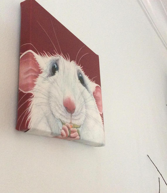 570x659 Rat Painting Kevin - Rat Painting