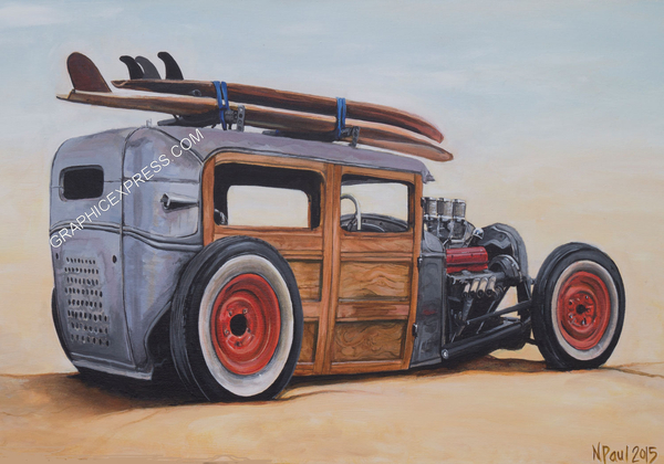 600x420 Np 1 Woody Rat Rod Painting Misc Photographs - Rat Rod Painting