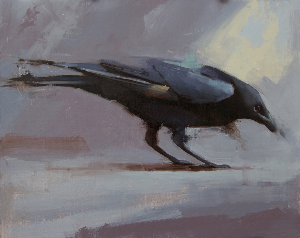 1024x812 New Raven Paintings - Raven Painting