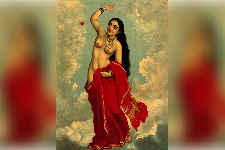 750x500 Raja Ravi Varma'S - Ravi Varma Painting