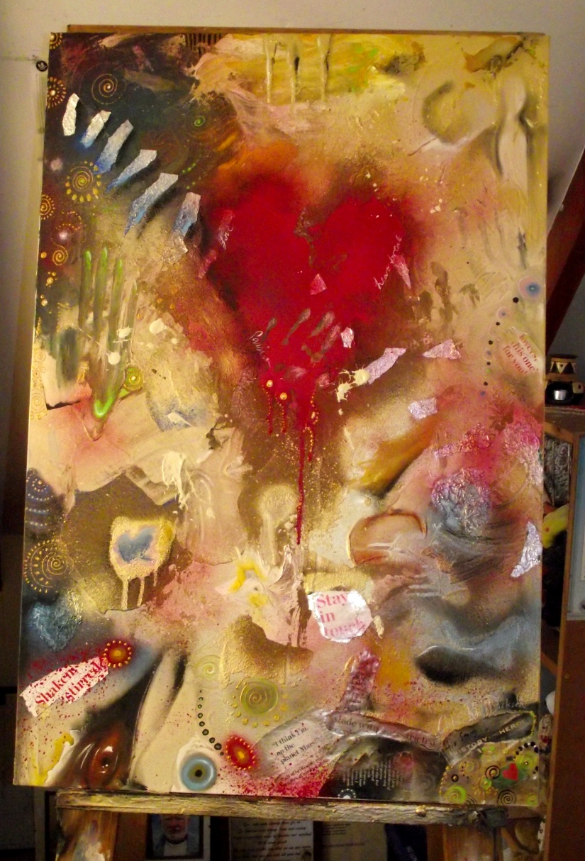 825x1214 Rock Art Series Painting No. 3 Jeff Buckley - Raw Painting