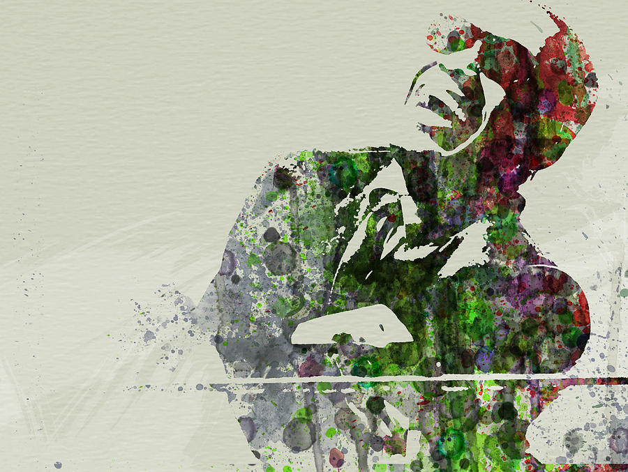 900x677 Ray Charles Painting By Naxart Studio - Ray Charles Painting