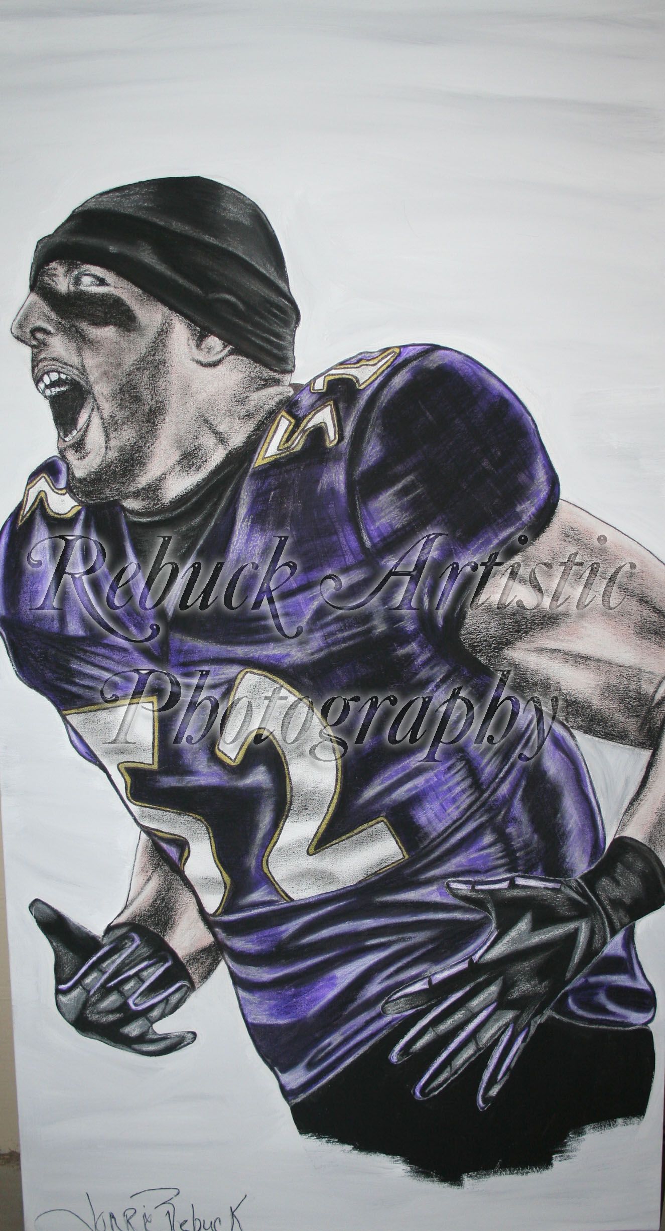 1325x2452 Ray Lewis Artist - Ray Lewis Painting