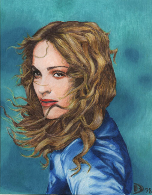 507x650 Madonna - Ray Of Light Painting