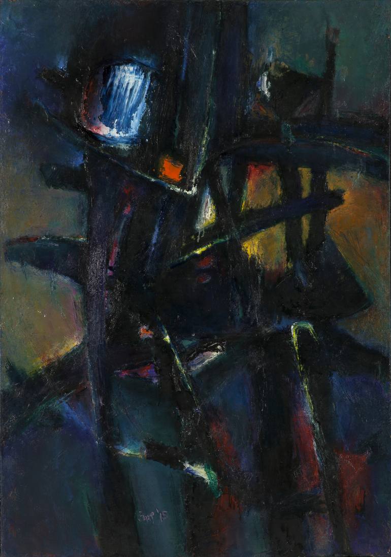 770x1097 Saatchi Art Ray Of Light No.3 Painting By Doncho Zahariev - Ray Of Light Painting