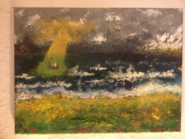 770x578 Saatchi Art Ray Of Light Painting By Douglas Watson - Ray Of Light Painting