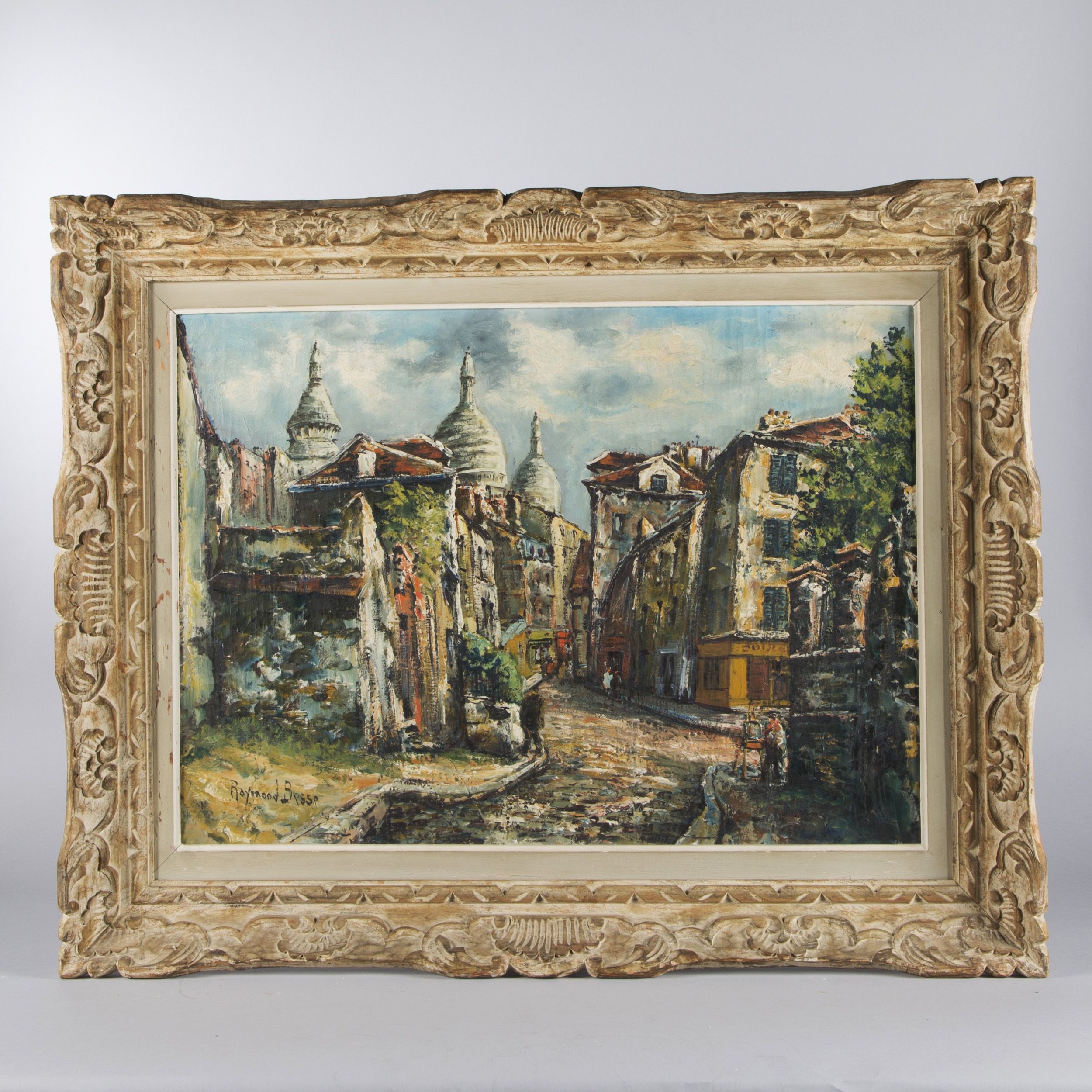 2500x2500 Raymond Besse, Paris, Montmartre. Painting - Raymond Painting