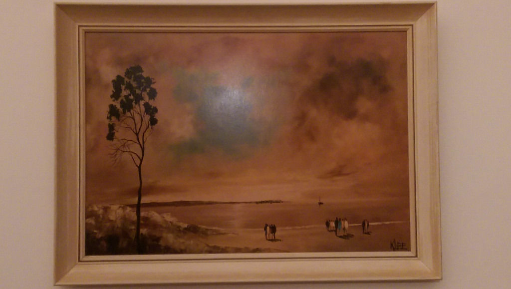 1024x579 Raymond Klee Original Oil On Canvas Framed Painting - Raymond Painting