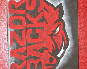340x270 Official Arkansas Razorback Painting Tusks - Razorback Painting