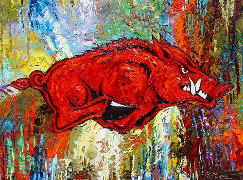 Razorback Painting at PaintingValley.com | Explore collection of ...