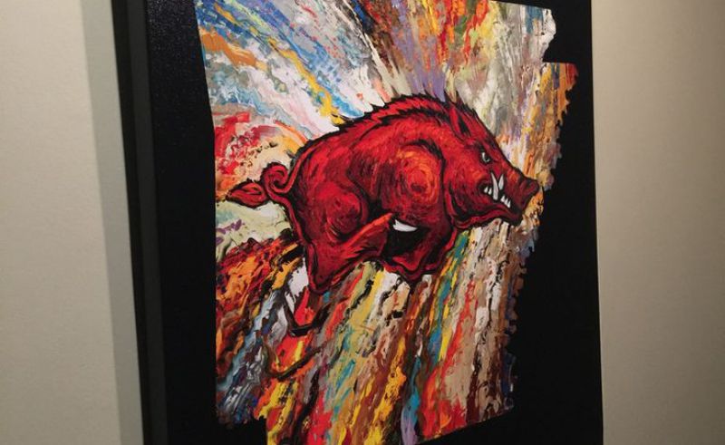 Razorback Painting at PaintingValley.com | Explore collection of ...