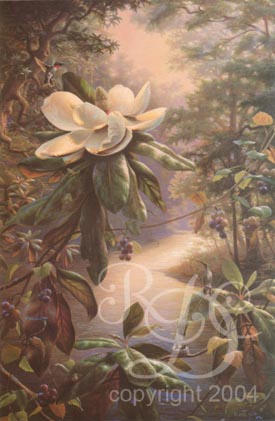 275x421 Cannon Framing Amp Artwork - Rc Davis Painting