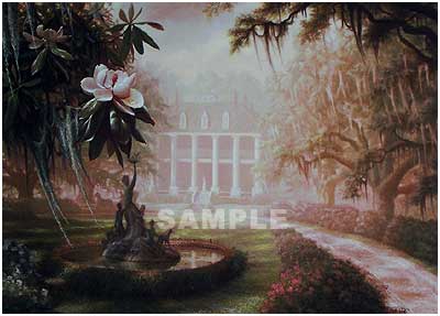 400x287 Faded Flower Painting Print By Artist R.c. Davis - Rc Davis Painting