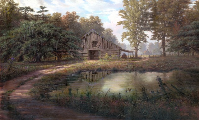 640x387 R. C. Davis And Ron Atwood Art, Artists, And Galleries - Rc Davis Painting