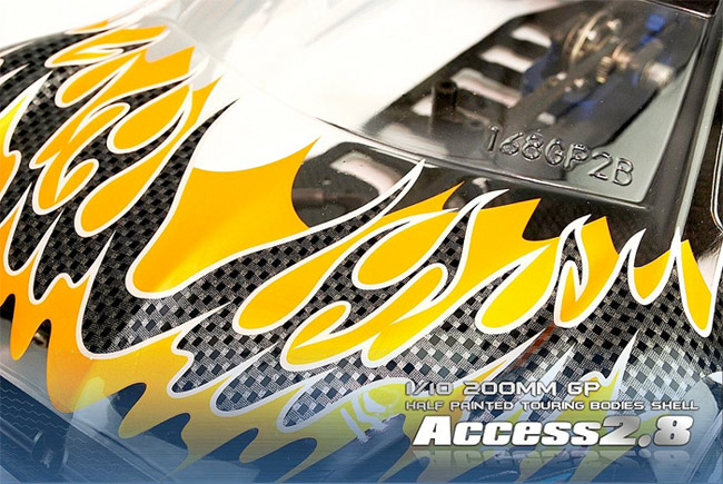 650x435 Red Rc Rc Car News East Coast Bodies Half Painted 200mm Shells - Rc Painting