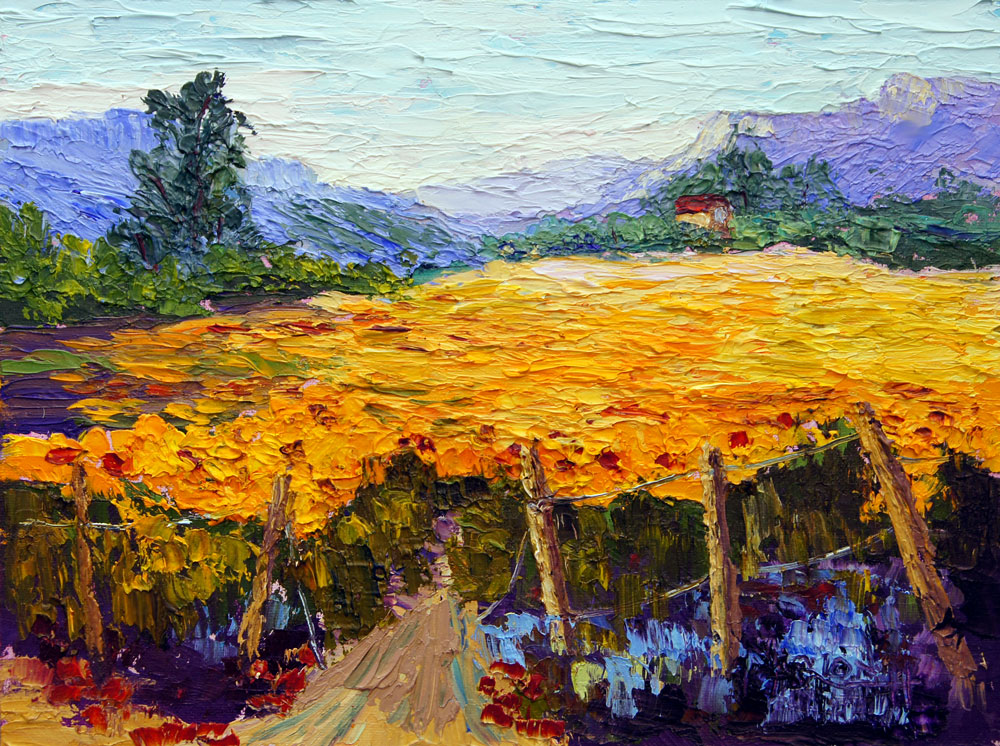 1000x746 Palette Knife Painters, International Reaching For The Sun - Reaching Painting