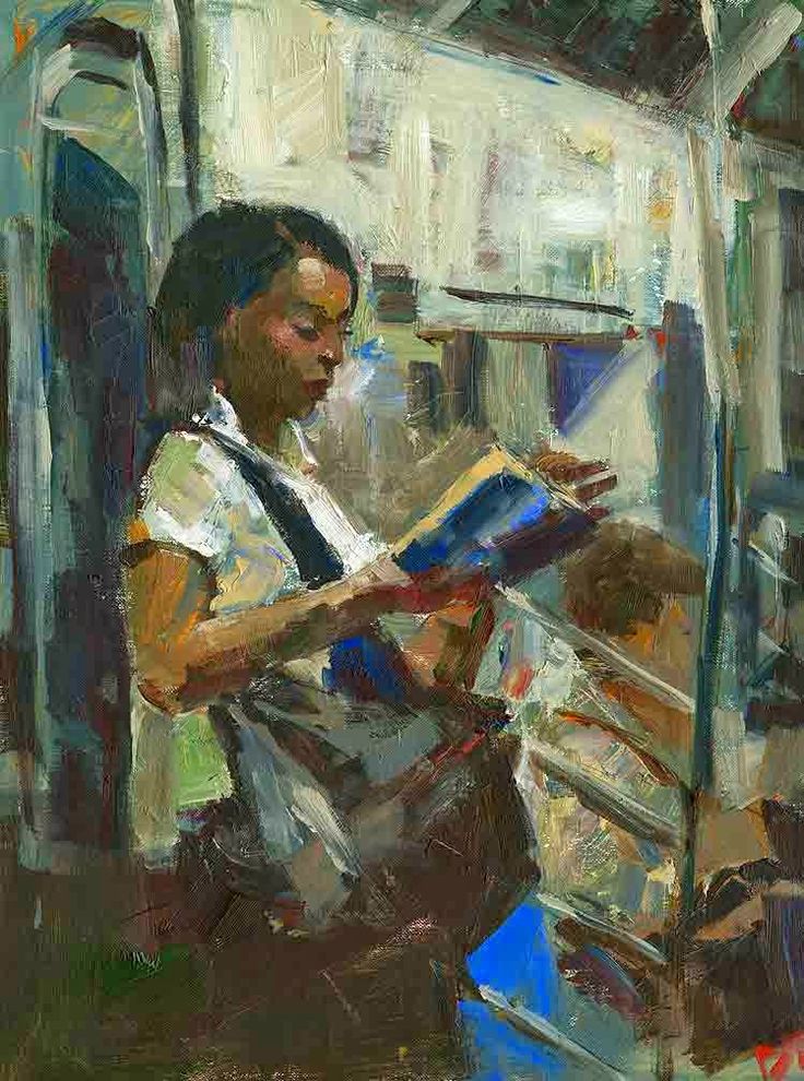 736x990 Ooh! Aah! 11 Beautiful Paintings Of People Reading - Reading Painting