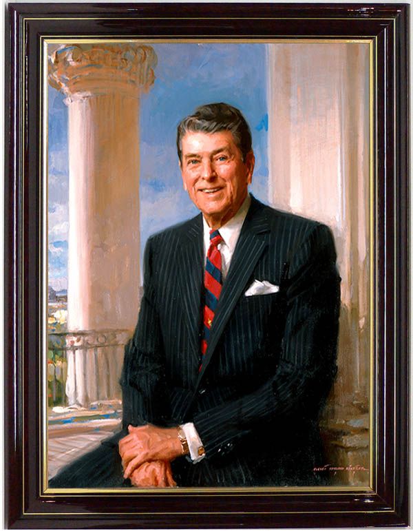 Reagan Painting at PaintingValley.com | Explore collection of Reagan ...