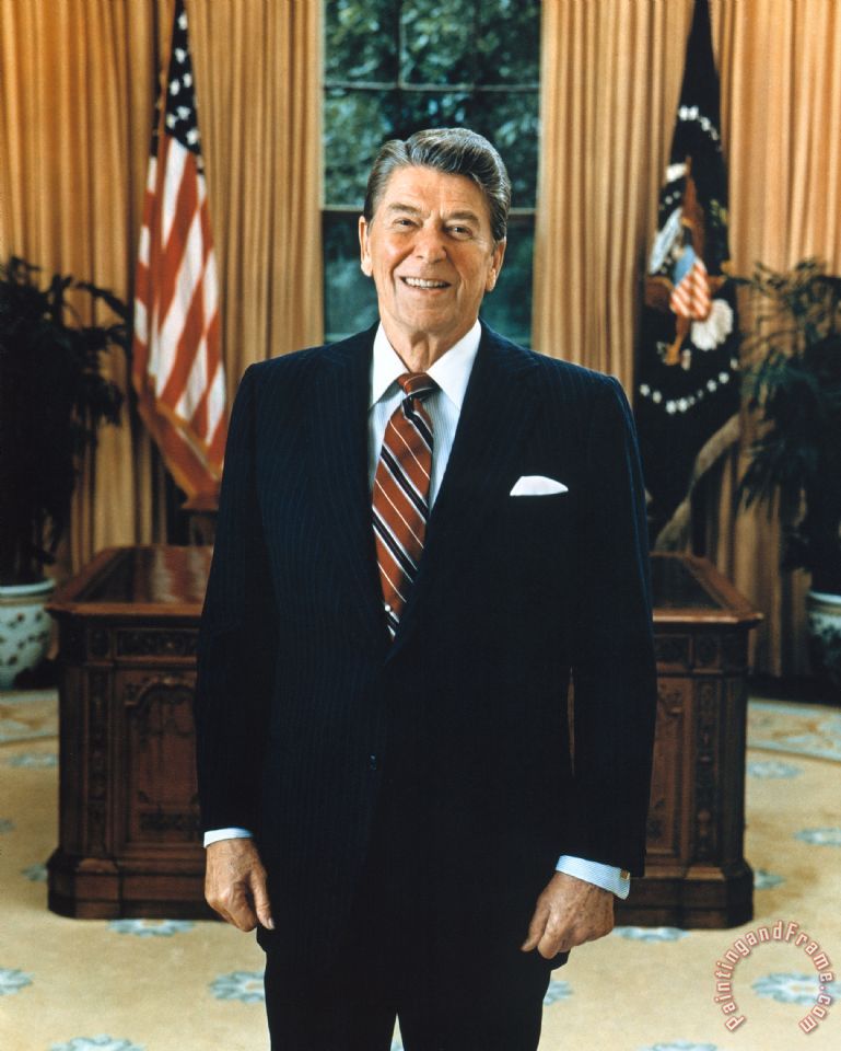 769x960 Others Ronald Reagan (1911 2004) Painting - Reagan Painting