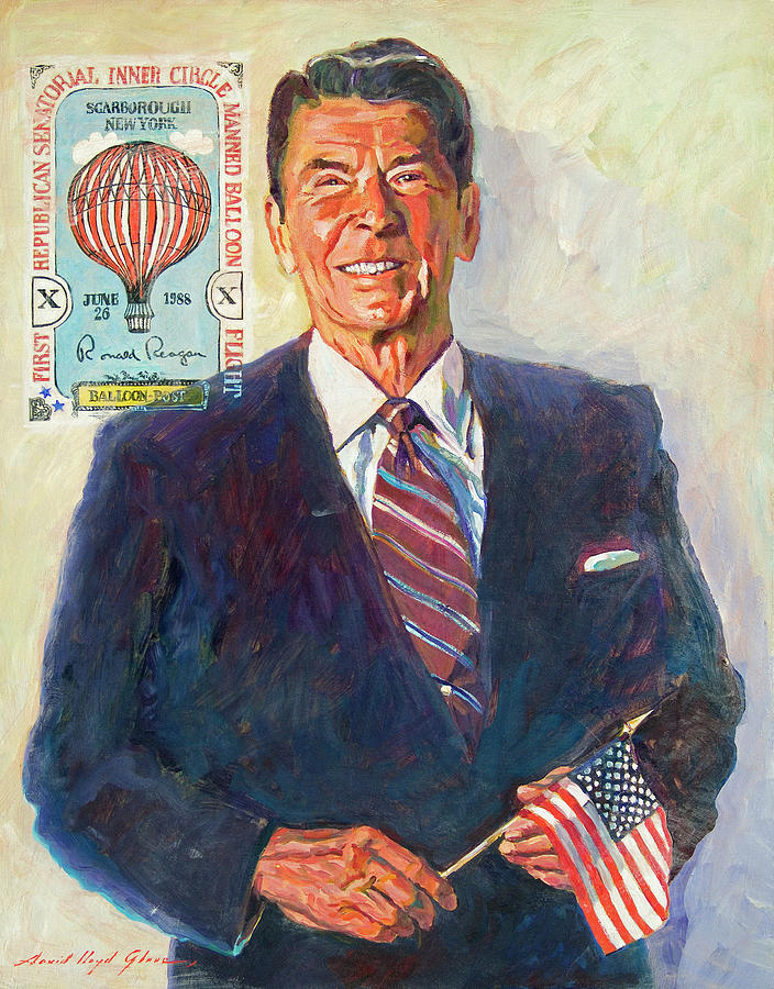 Reagan Painting at PaintingValley.com | Explore collection of Reagan ...