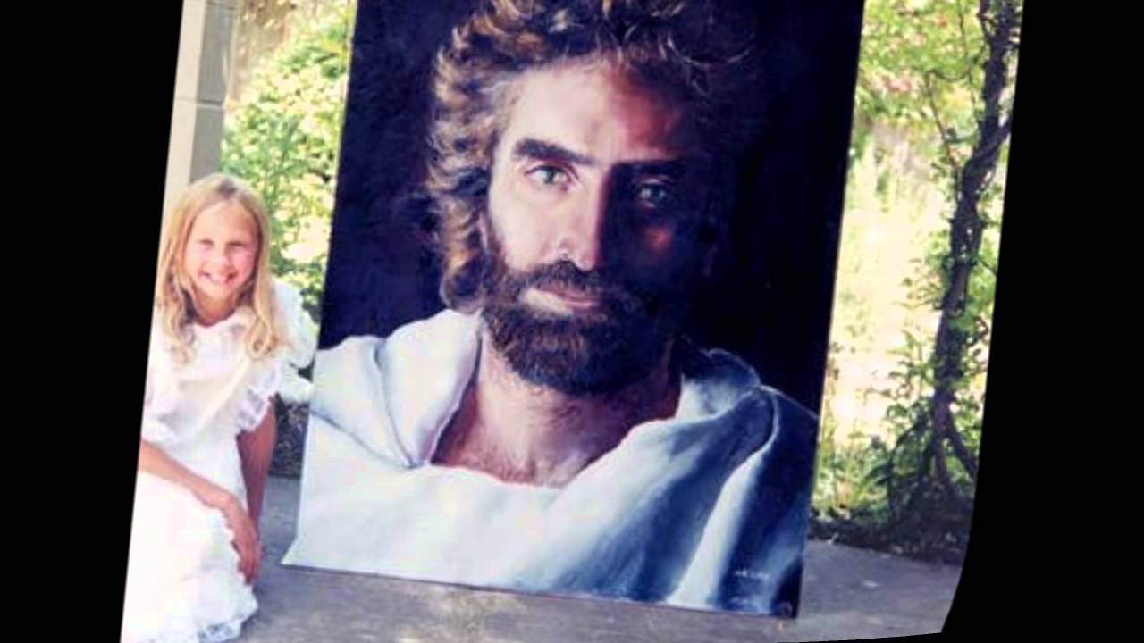 Real Face Of Jesus Painting at PaintingValley.com | Explore collection ...