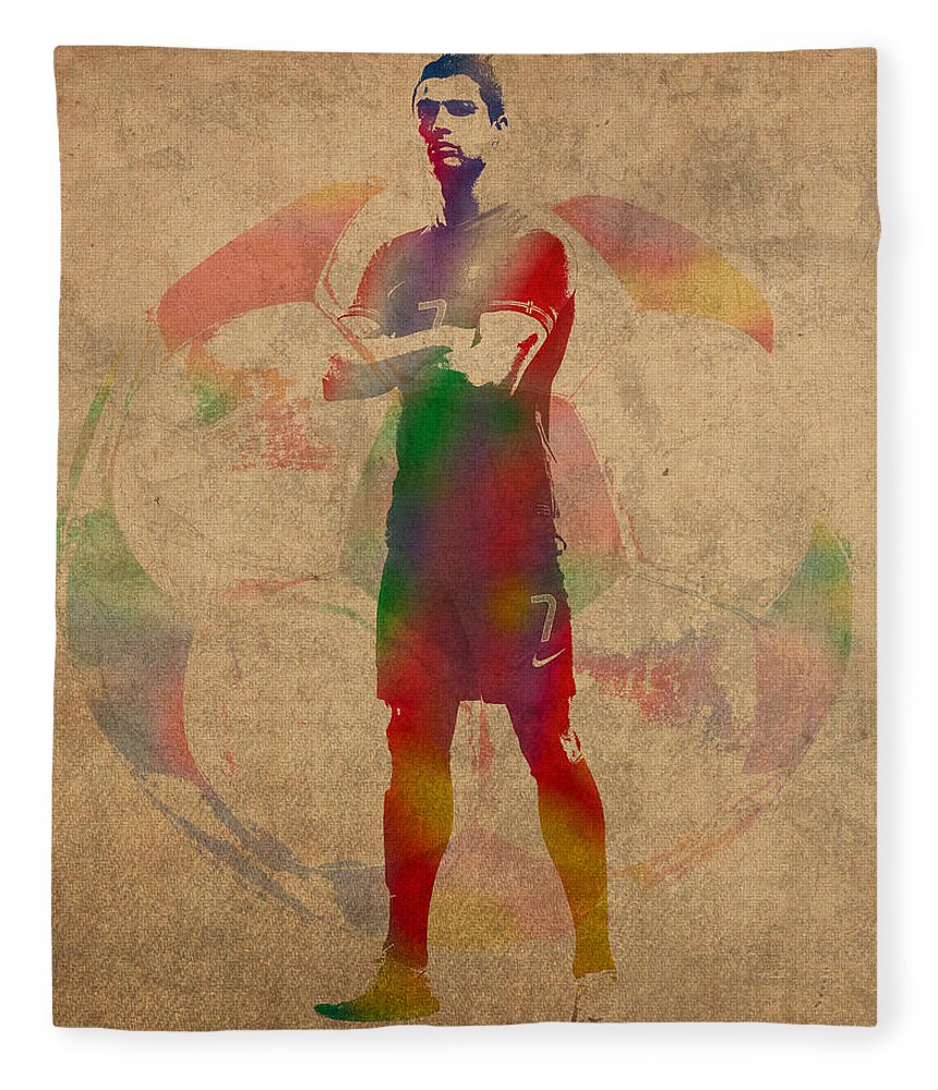 860x1000 Cristiano Ronaldo Soccer Football Player Portugal Real Madrid - Real Madrid Logo Painting