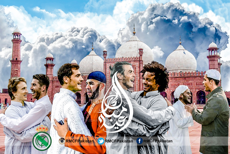 800x534 Eid Mubarak - Real Madrid Painting