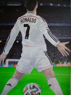236x314 Cristiano Ronaldo - Real Madrid Painting