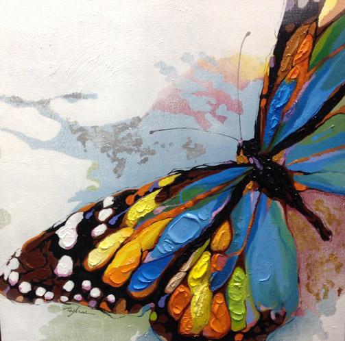 Realistic Butterfly Painting at PaintingValley.com | Explore collection ...